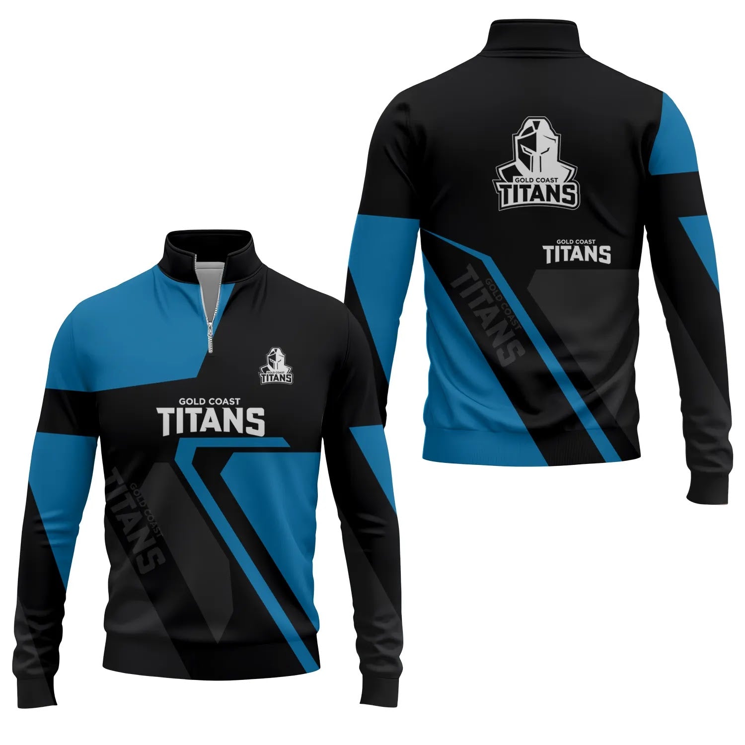 Gold Coast Titans Quarter-zip Pullover SC117