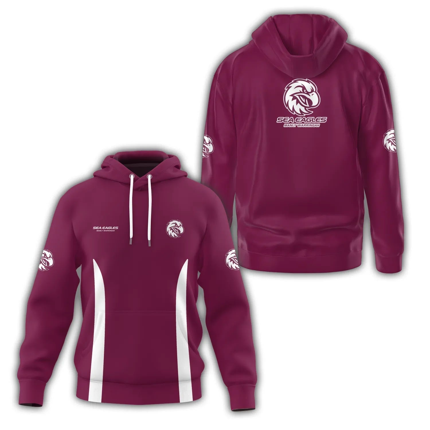 Manly Warringah Sea Eagles Hoodie SC006