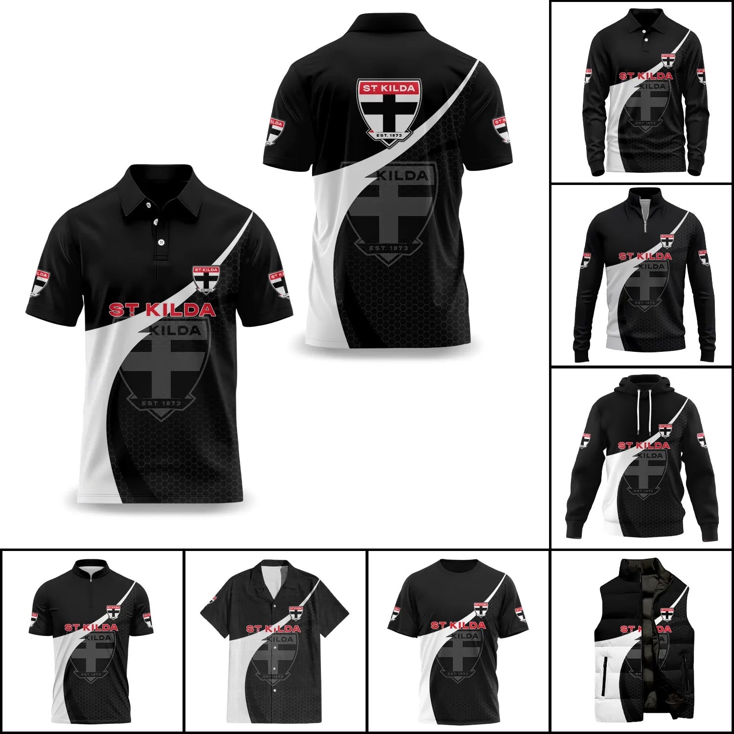 St Kilda Saints Apparels SC002
