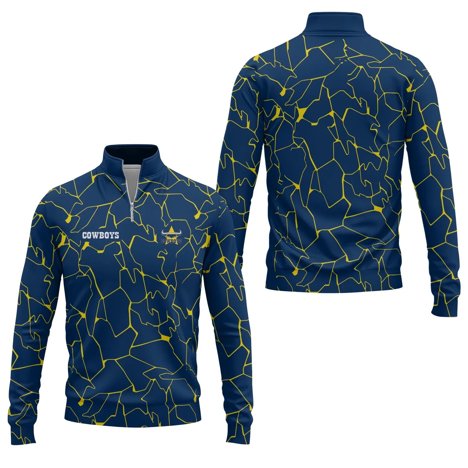 North Queensland Cowboys Quarter-zip Pullover SC103