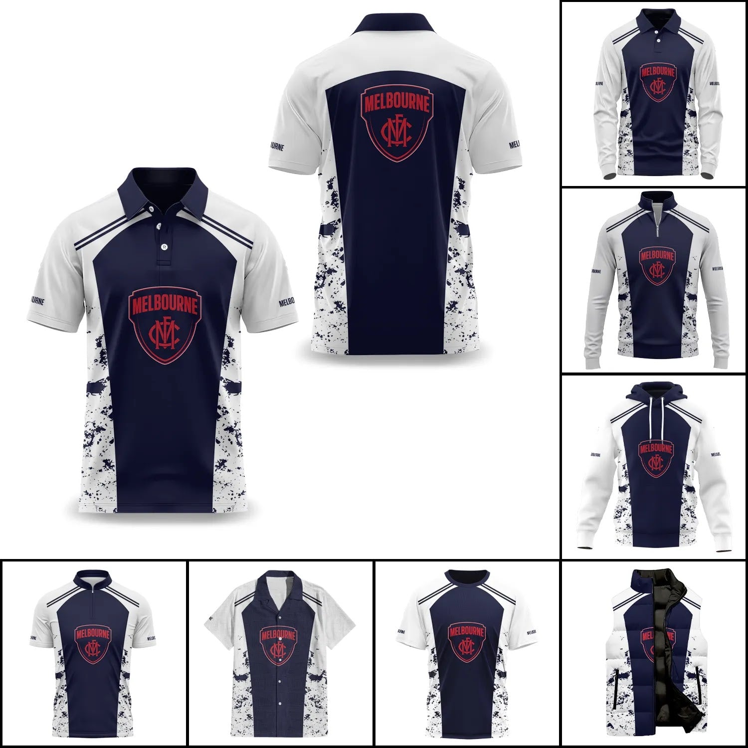 Melbourne Demons Apparels SC089