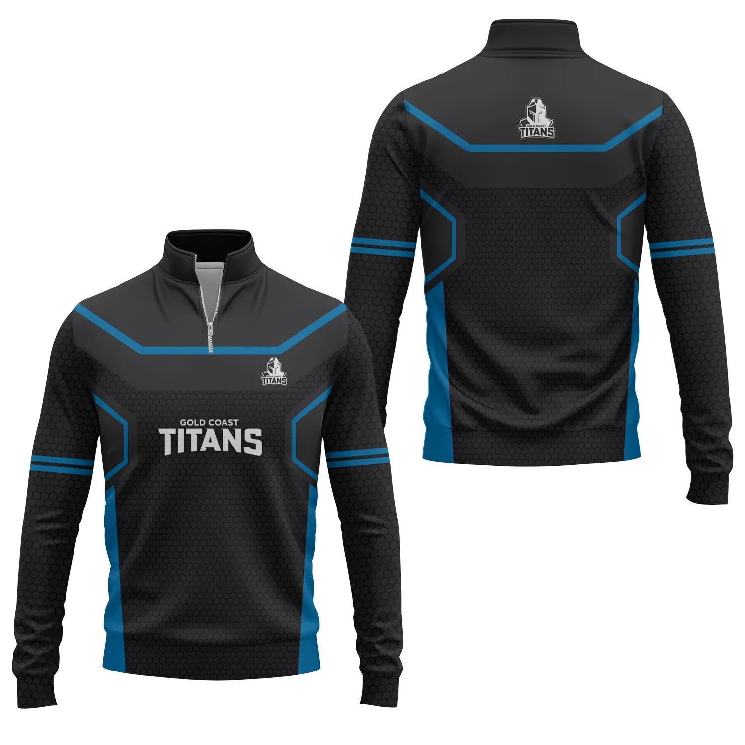 Gold Coast Titans Quarter-zip Pullover SC052