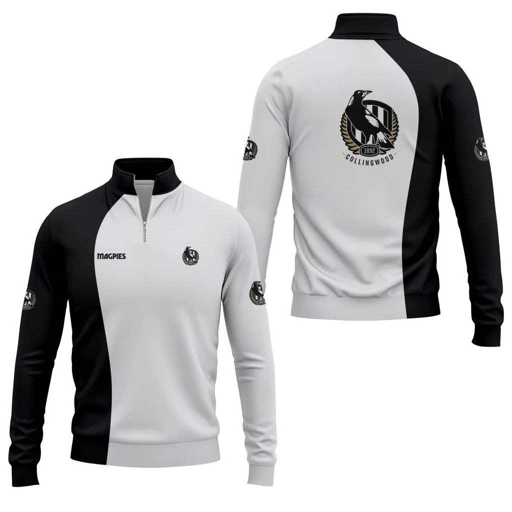 Collingwood Magpies Quarter-zip Pullover SC055
