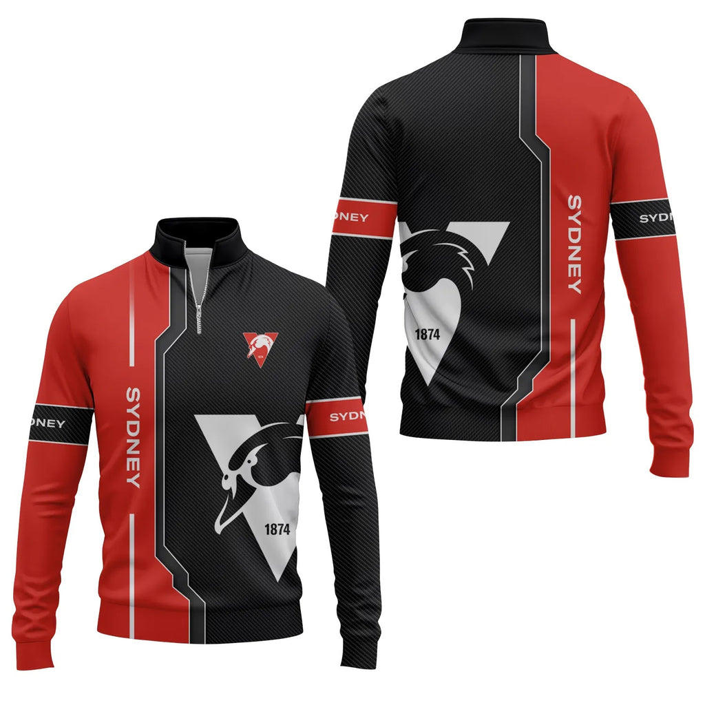 Sydney Swans Quarter-zip Pullover SC042