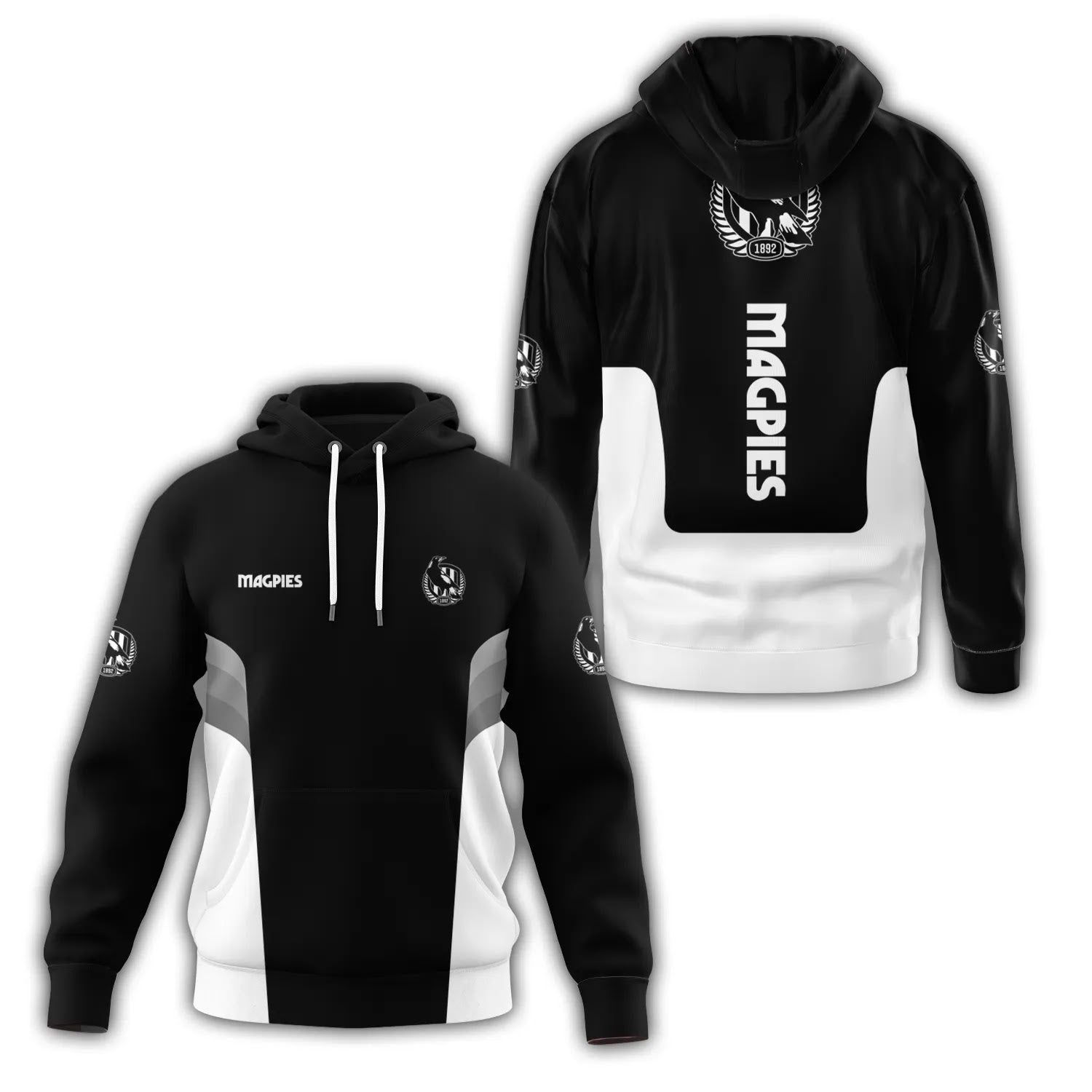 Collingwood Magpies Hoodie SC043