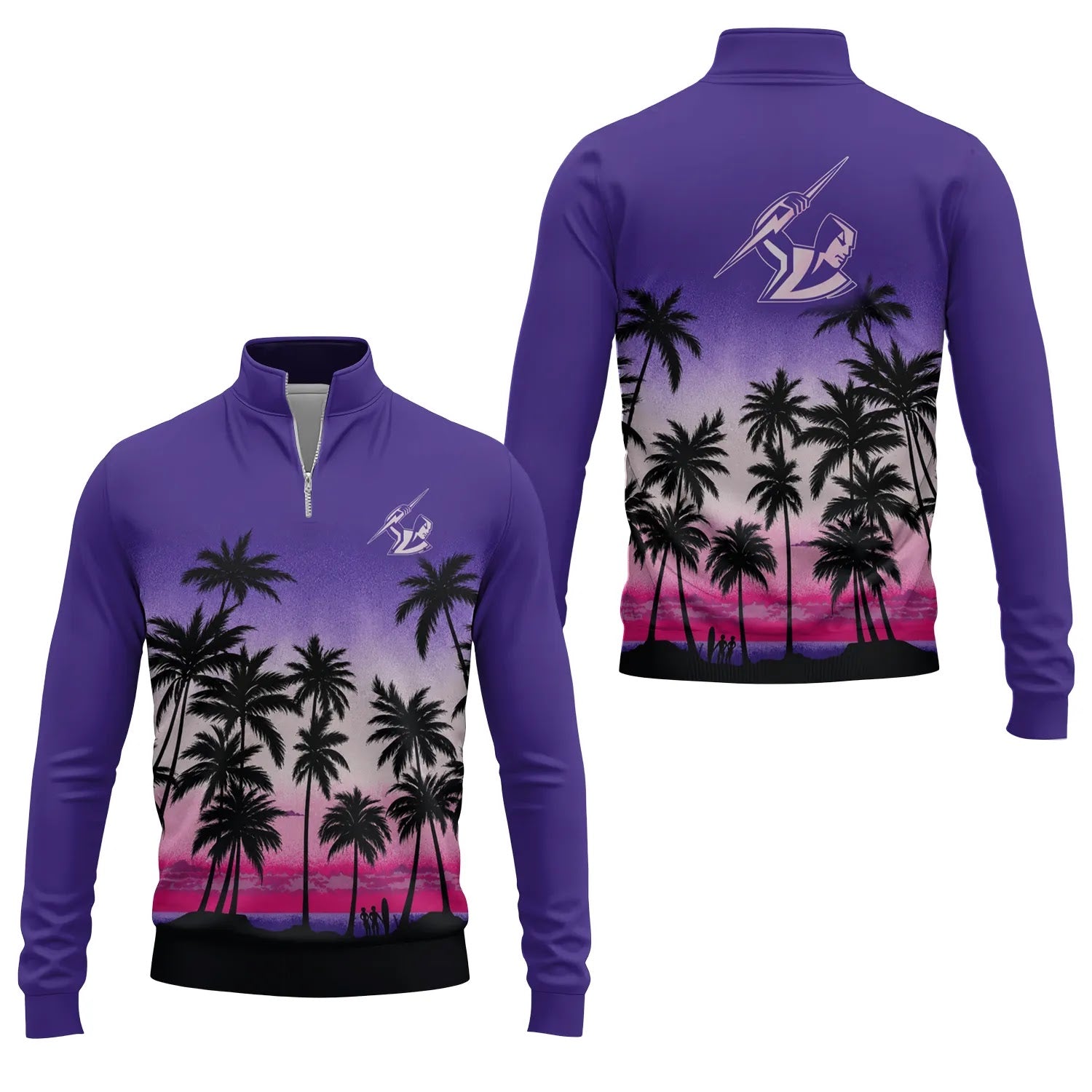 Melbourne Storm Quarter-zip Pullover SHW019