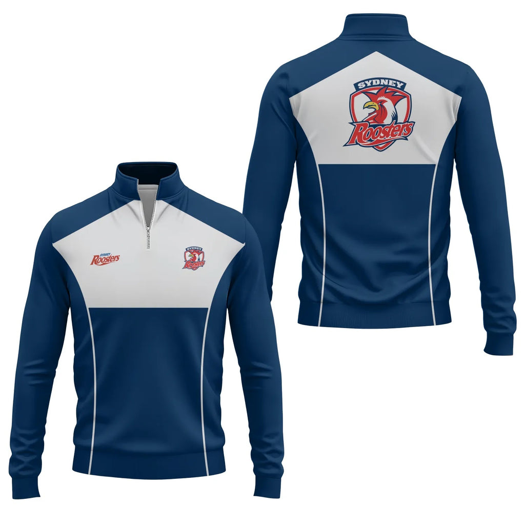 Sydney Roosters Quarter-zip Pullover SC028