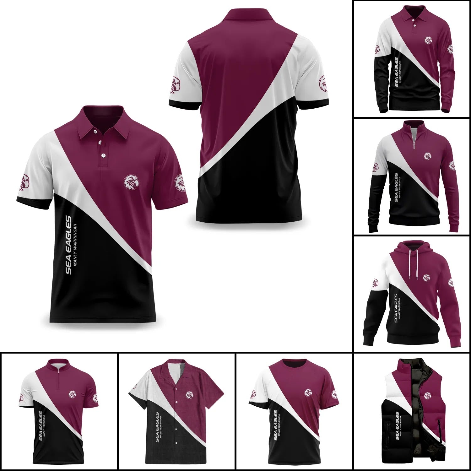 Manly Warringah Sea Eagles Apparels SC090
