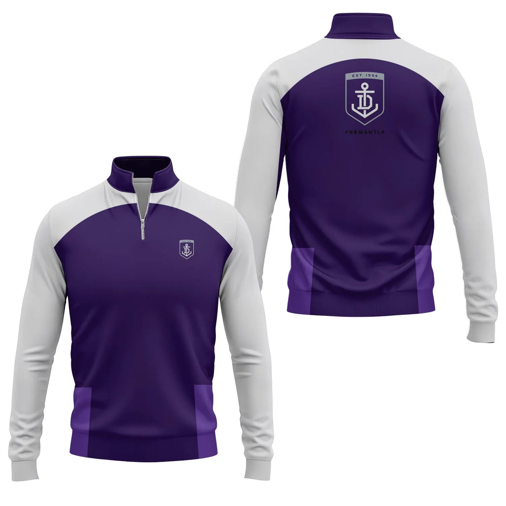 Fremantle Dockers Quarter-zip Pullover SC016