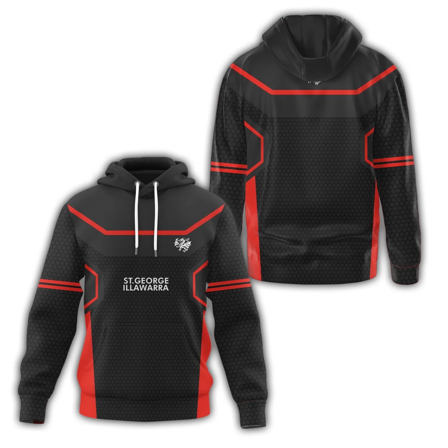 St George Illawarra Dragons Hoodie SC052
