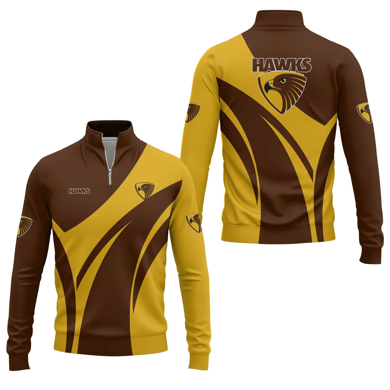 Hawthorn Hawks Quarter-zip Pullover SC022
