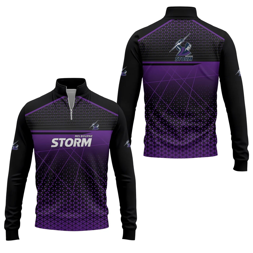 Melbourne Storm Quarter-zip Pullover SC047