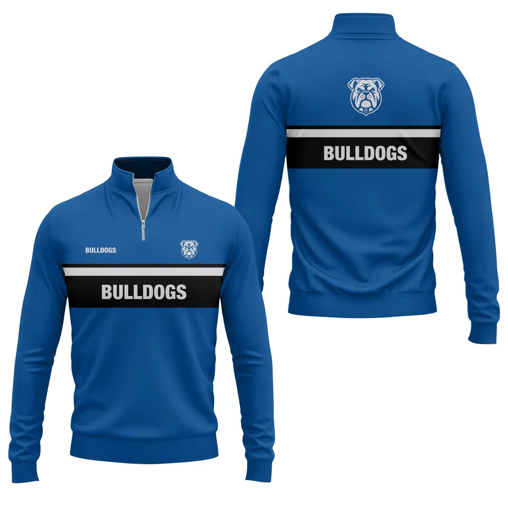 Canterbury-Bankstown Bulldogs Quarter-zip Pullover SC051