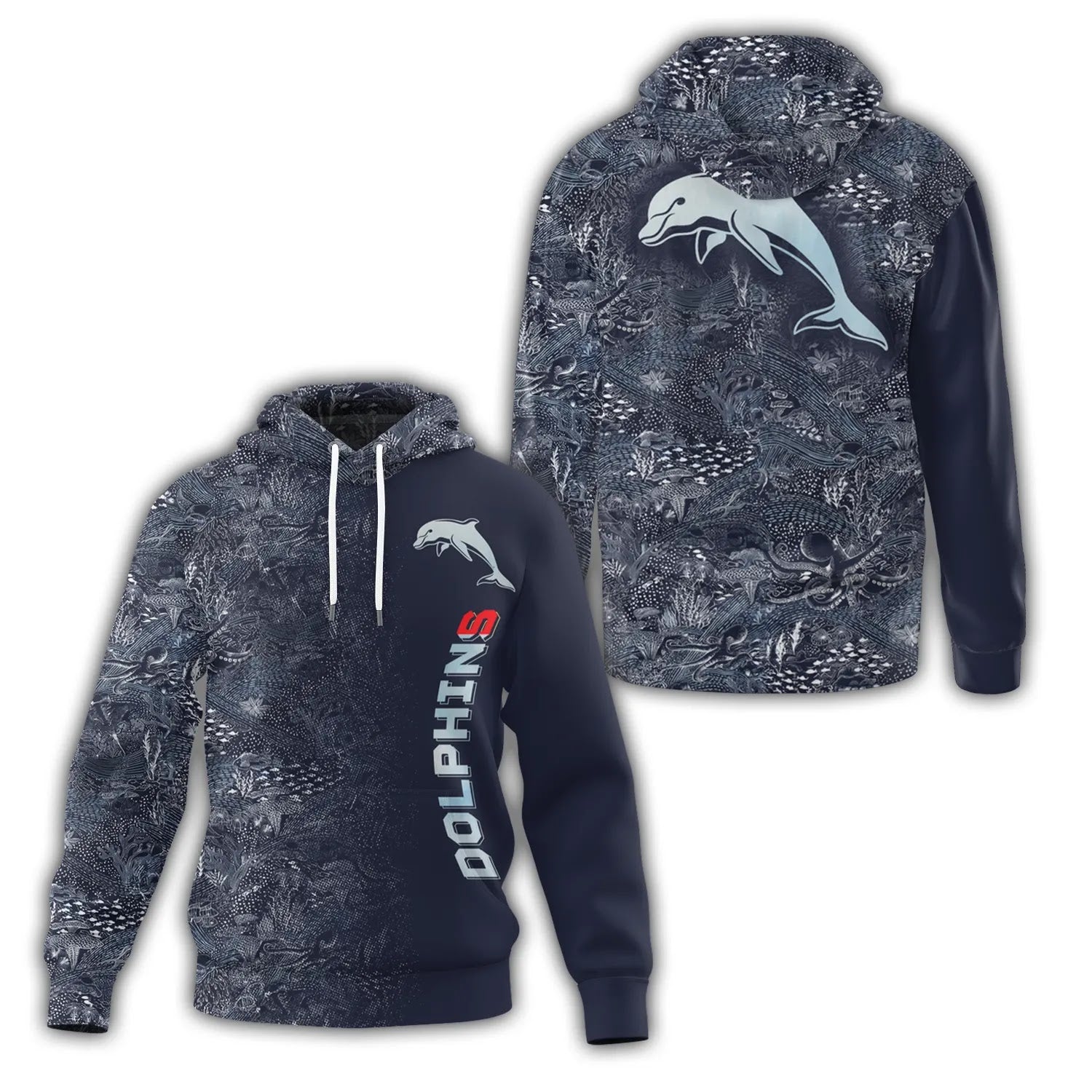 Dolphins Hoodie SHW006