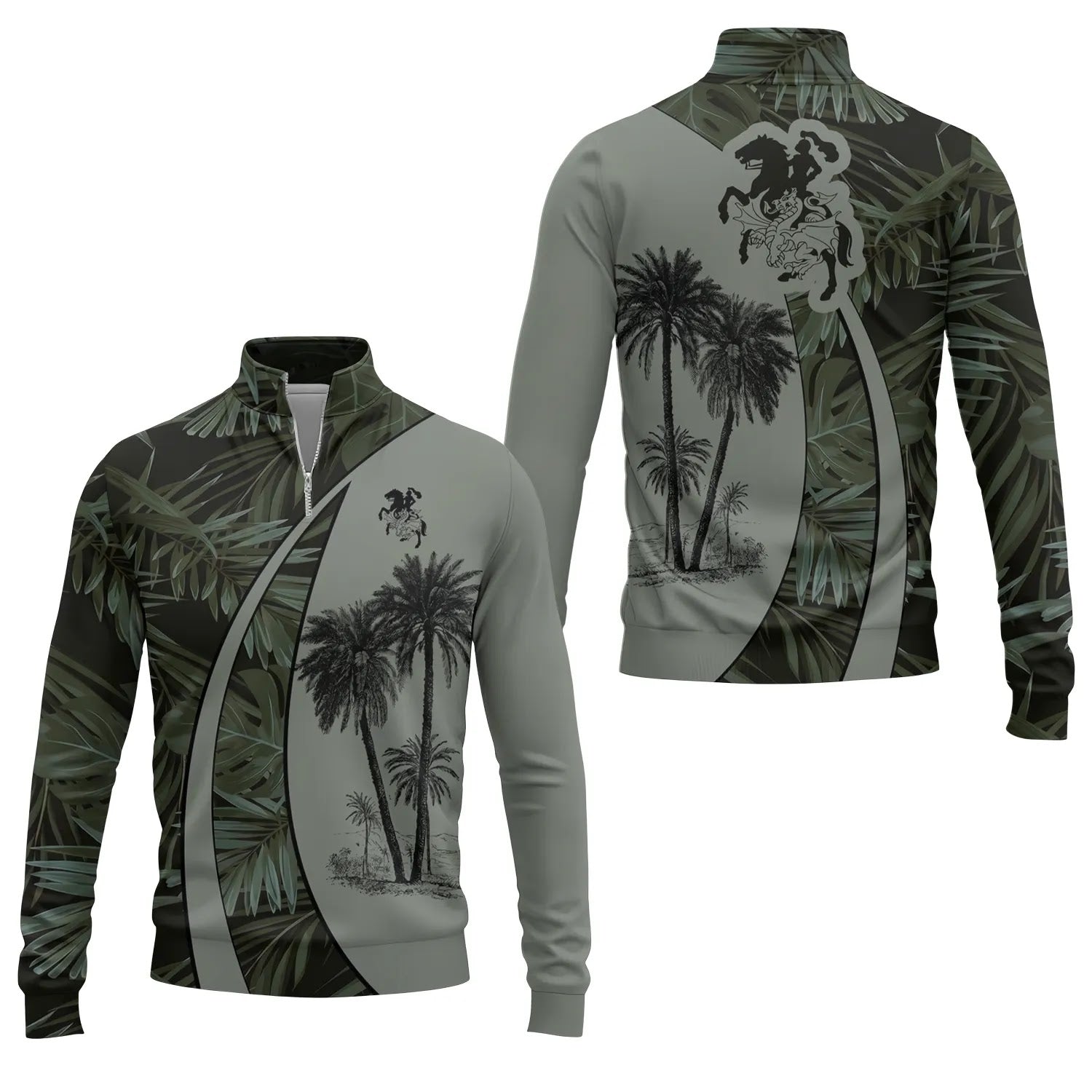 St George Illawarra Dragons Quarter-zip Pullover SHW063