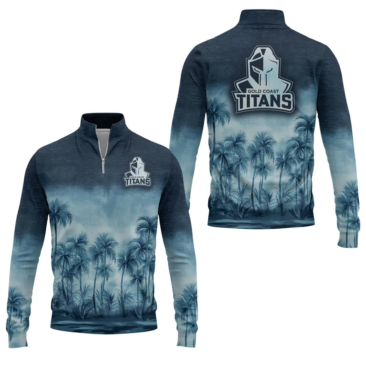 Gold Coast Titans Quarter-zip Pullover SHW021
