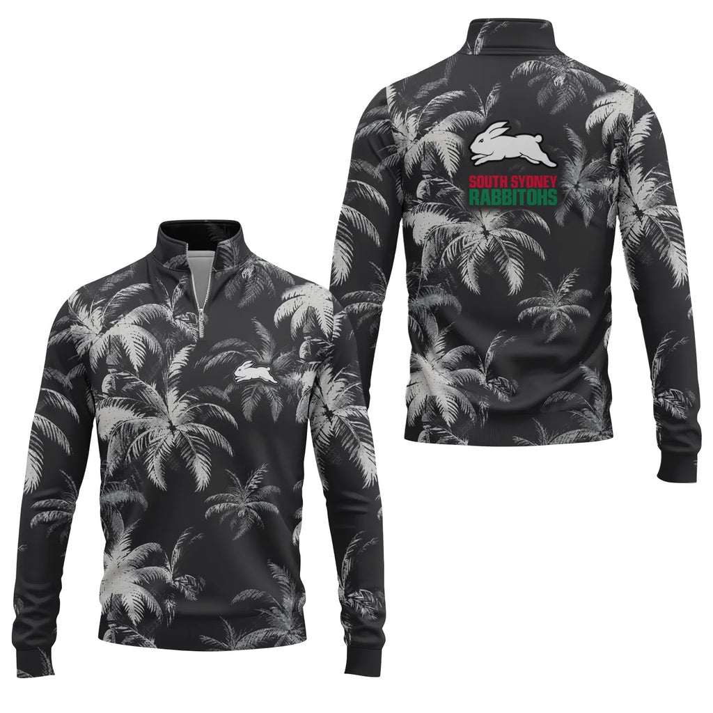 South Sydney Rabbitohs Quarter-zip Pullover SC112