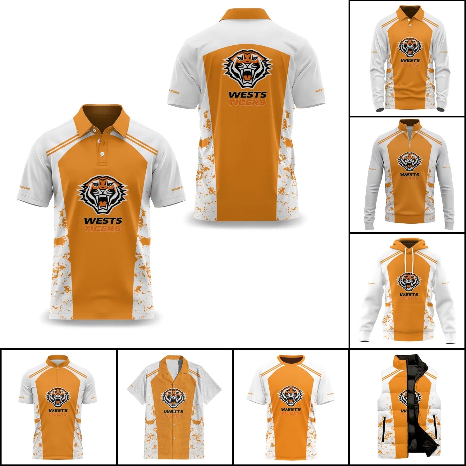 Wests Tigers Apparels SC089