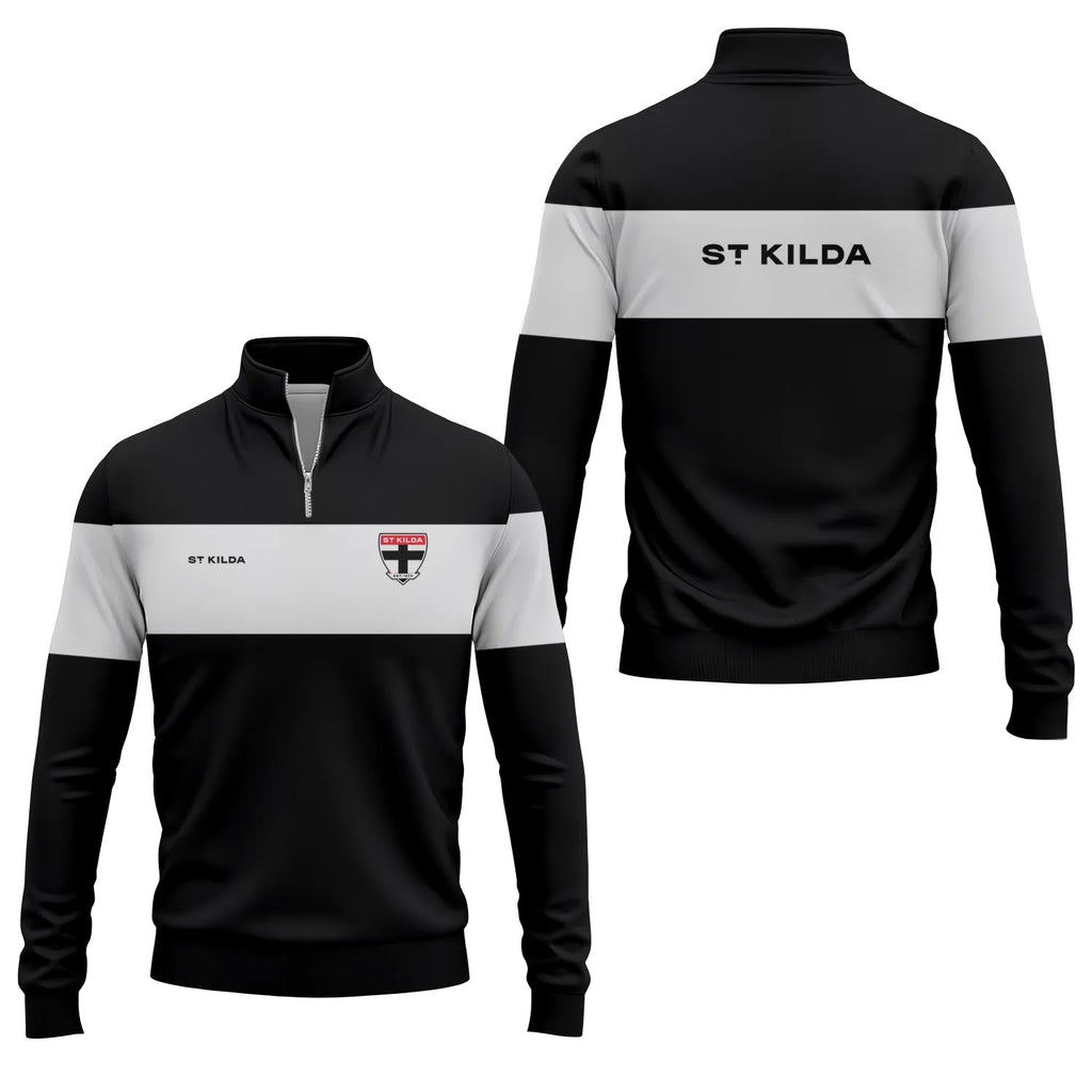St Kilda Saints Quarter-zip Pullover SC046
