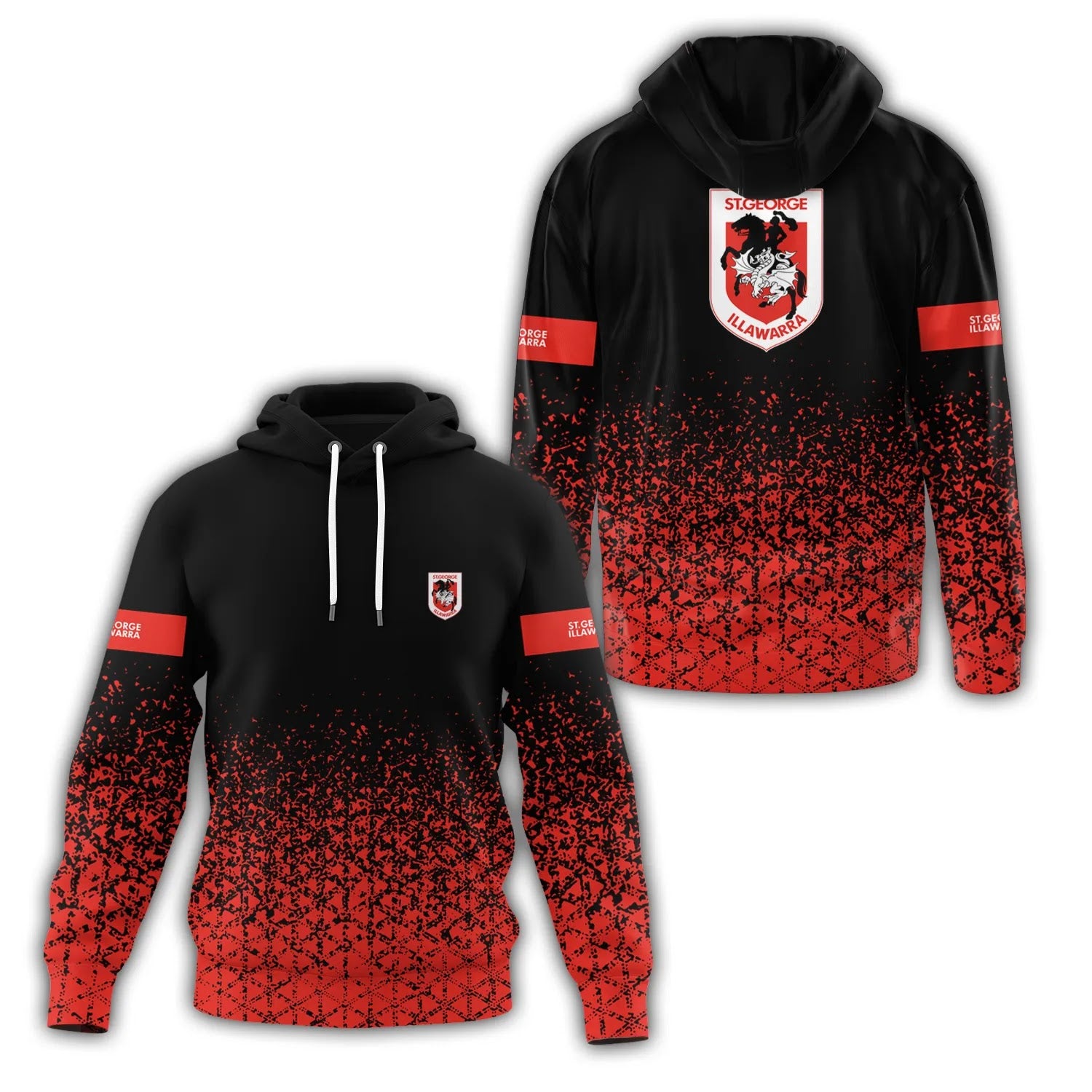 St George Illawarra Dragons Hoodie SC096