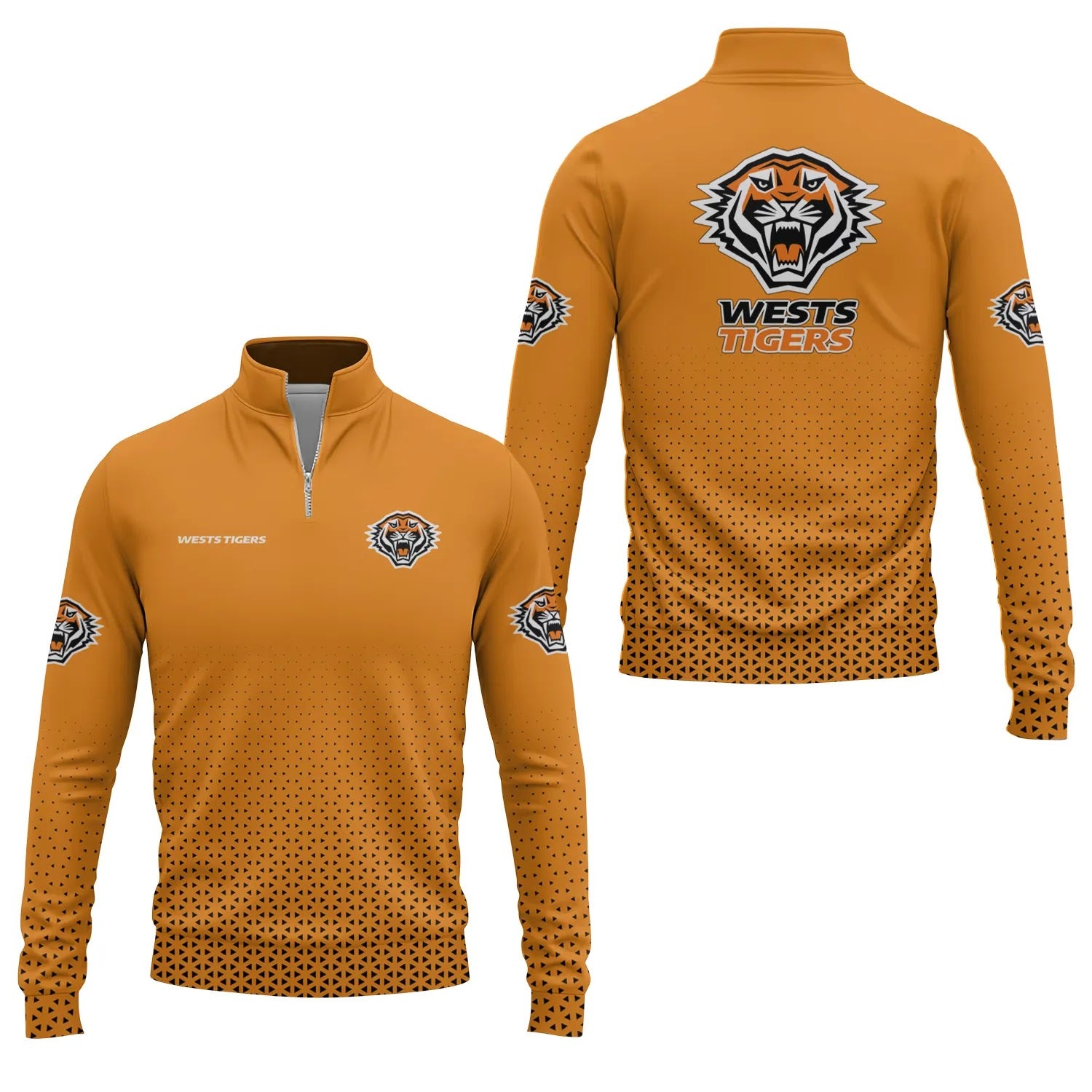 Wests Tigers Quarter-zip Pullover SC003