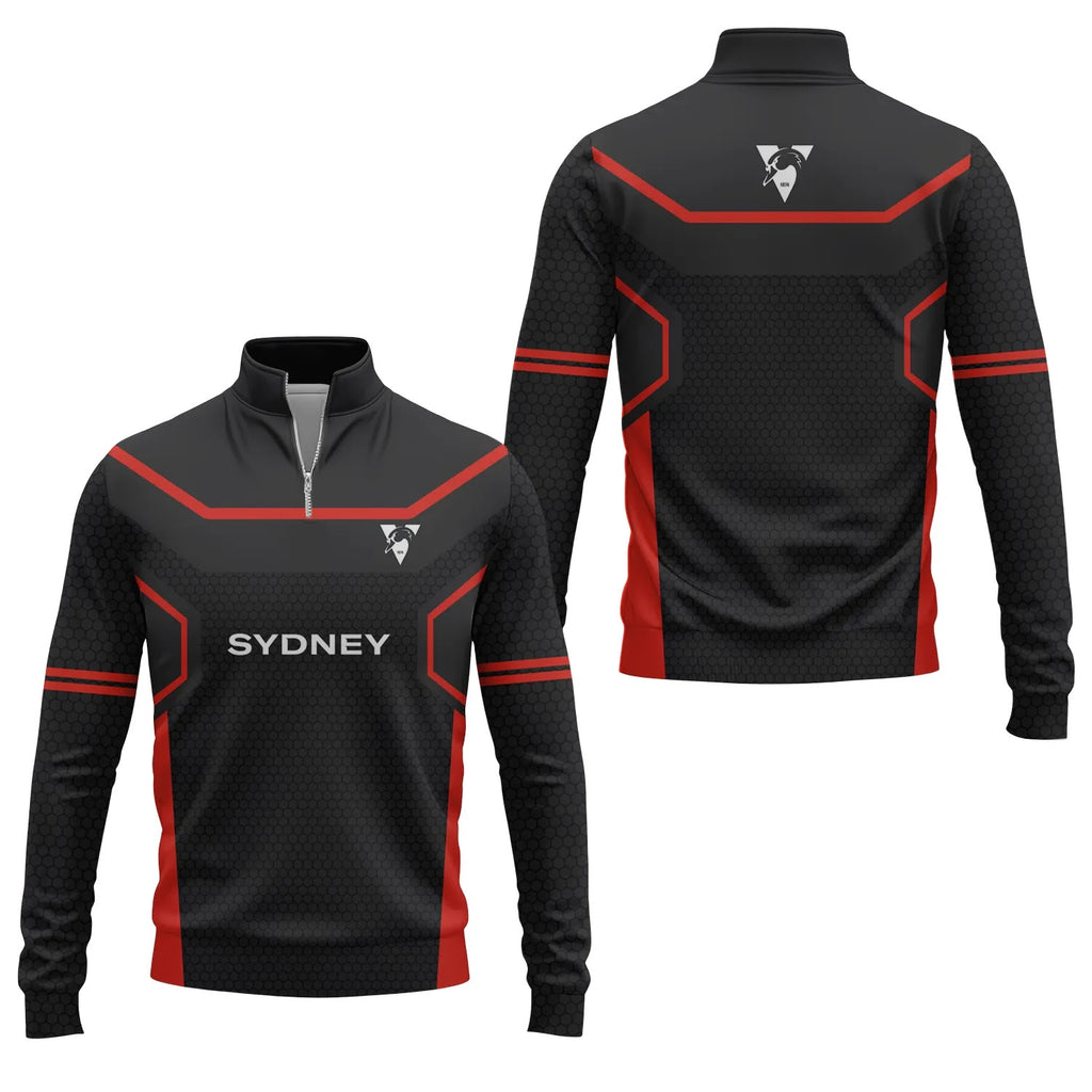 Sydney Swans Quarter-zip Pullover SC052
