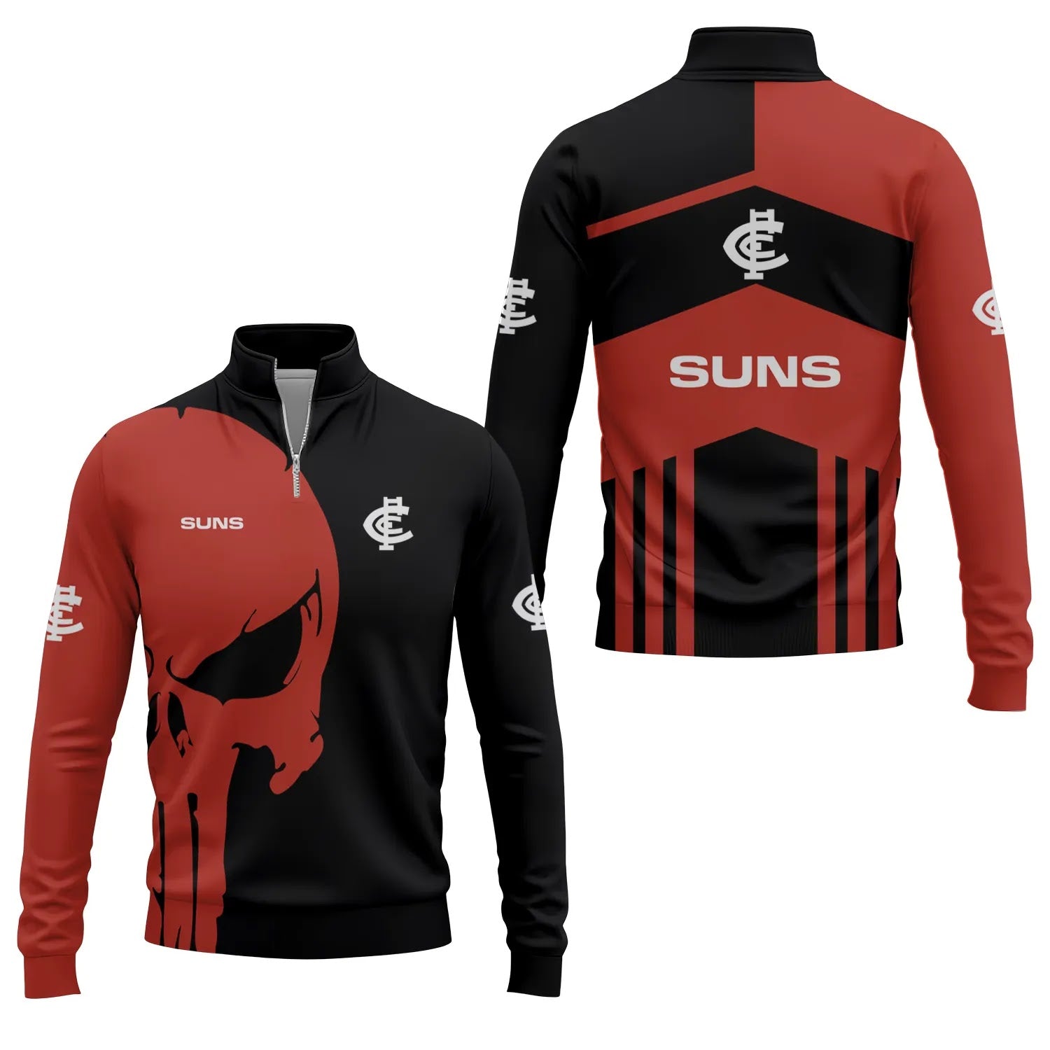 Gold Coast Suns Quarter-zip Pullover SC026
