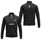Carlton Blues Quarter-zip Pullover SC052