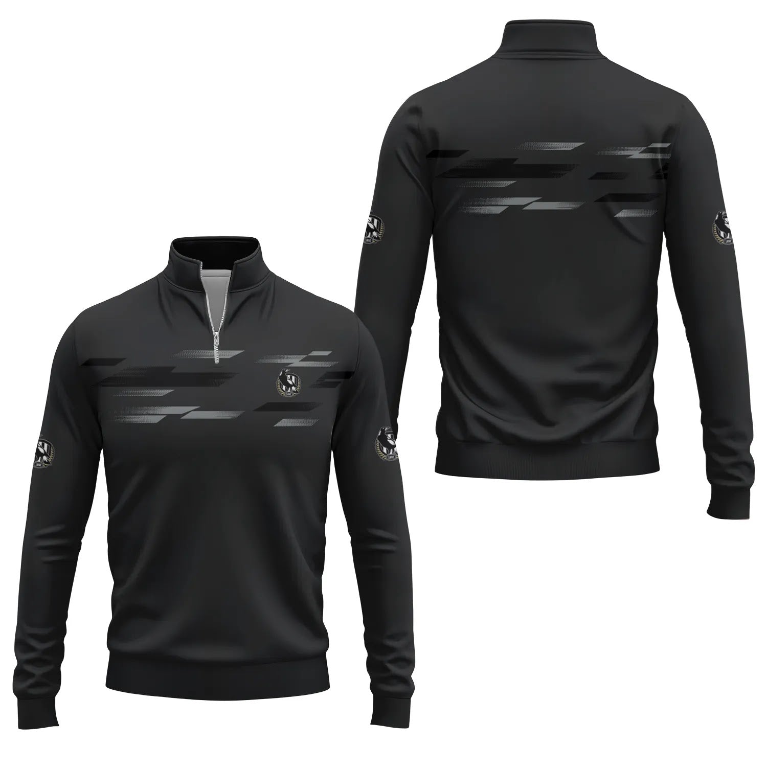 Collingwood Magpies Quarter-zip Pullover SC100