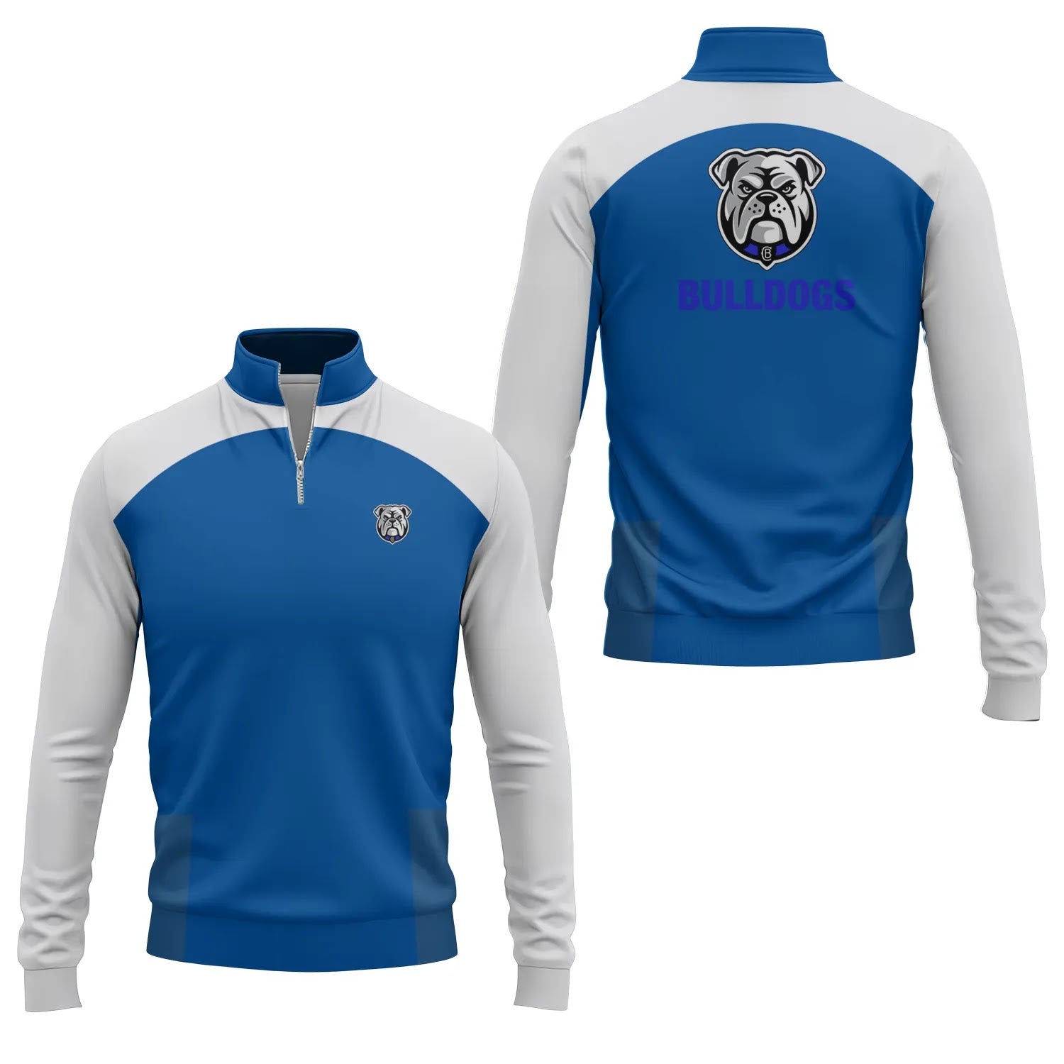 Canterbury-Bankstown Bulldogs Quarter-zip Pullover SC016