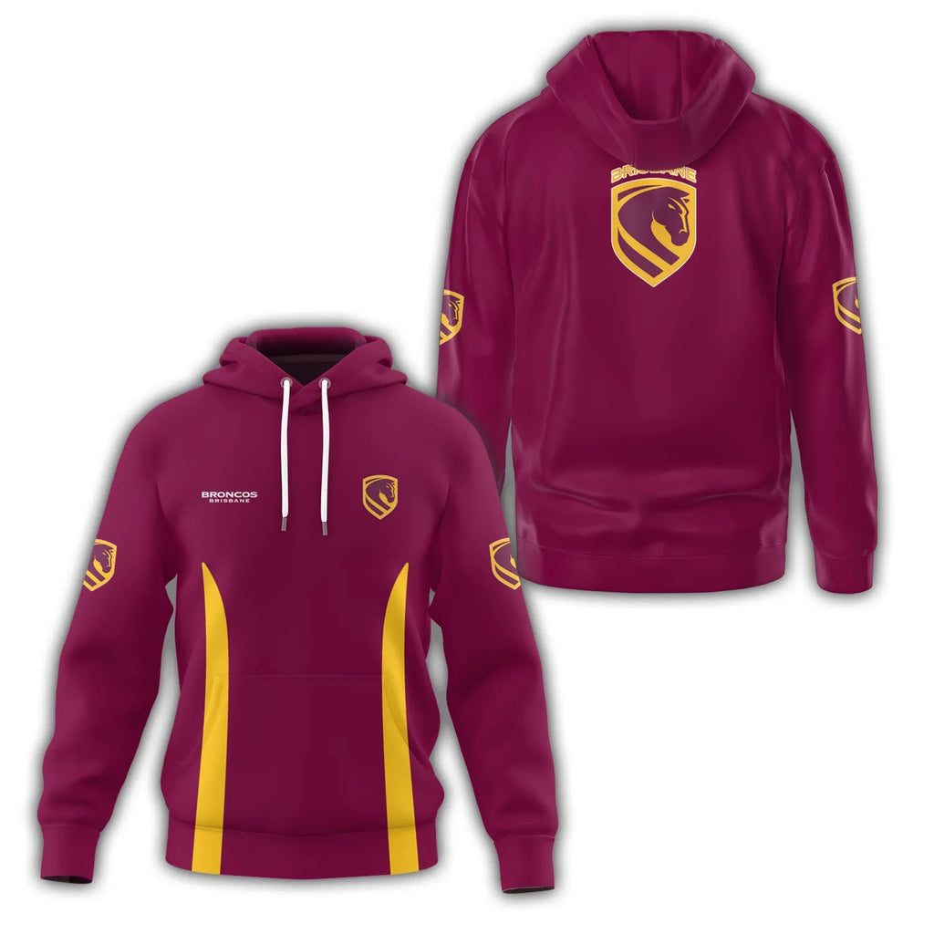 Brisbane Broncos Hoodie SC006
