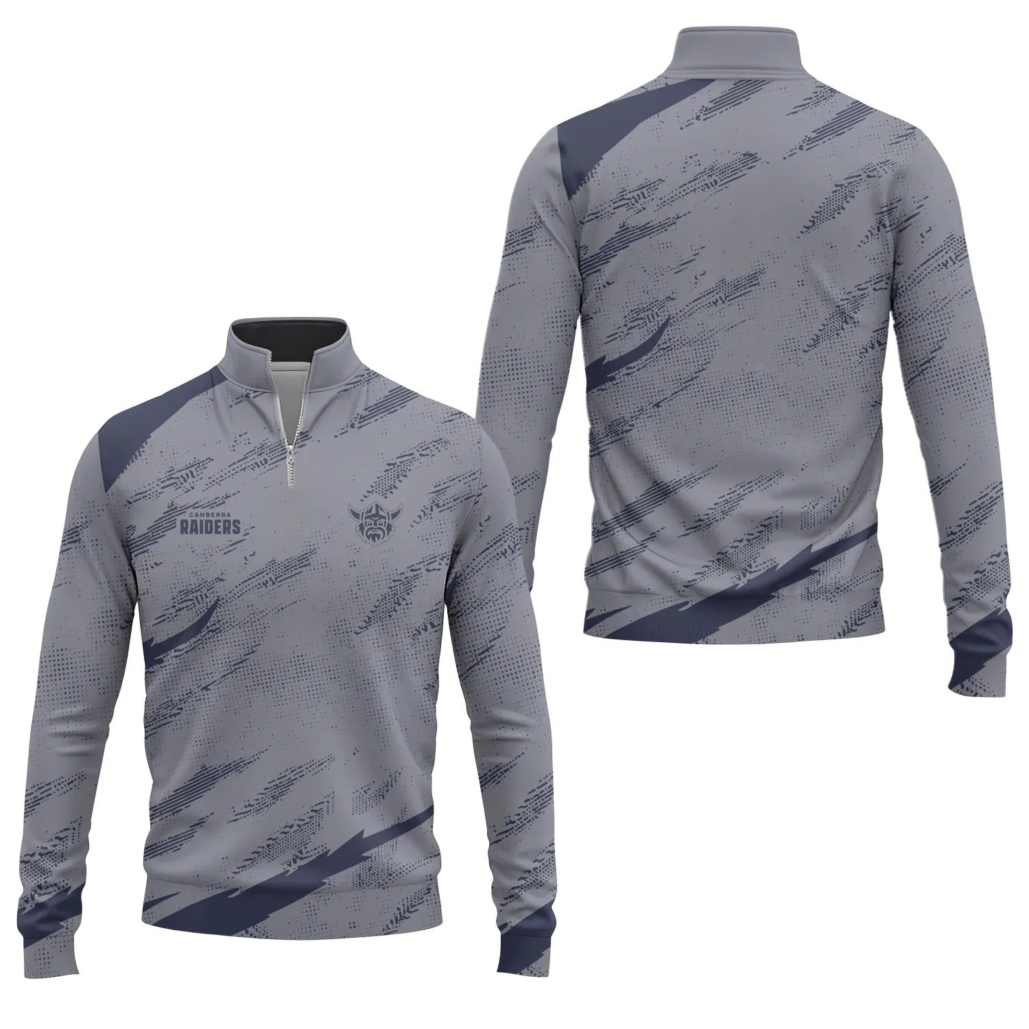 Canberra Raiders Quarter-zip Pullover SC101