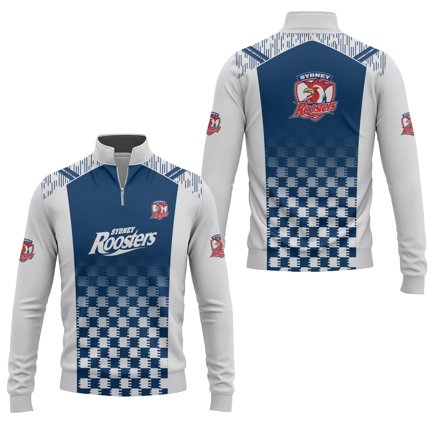 Sydney Roosters Quarter-zip Pullover SC063