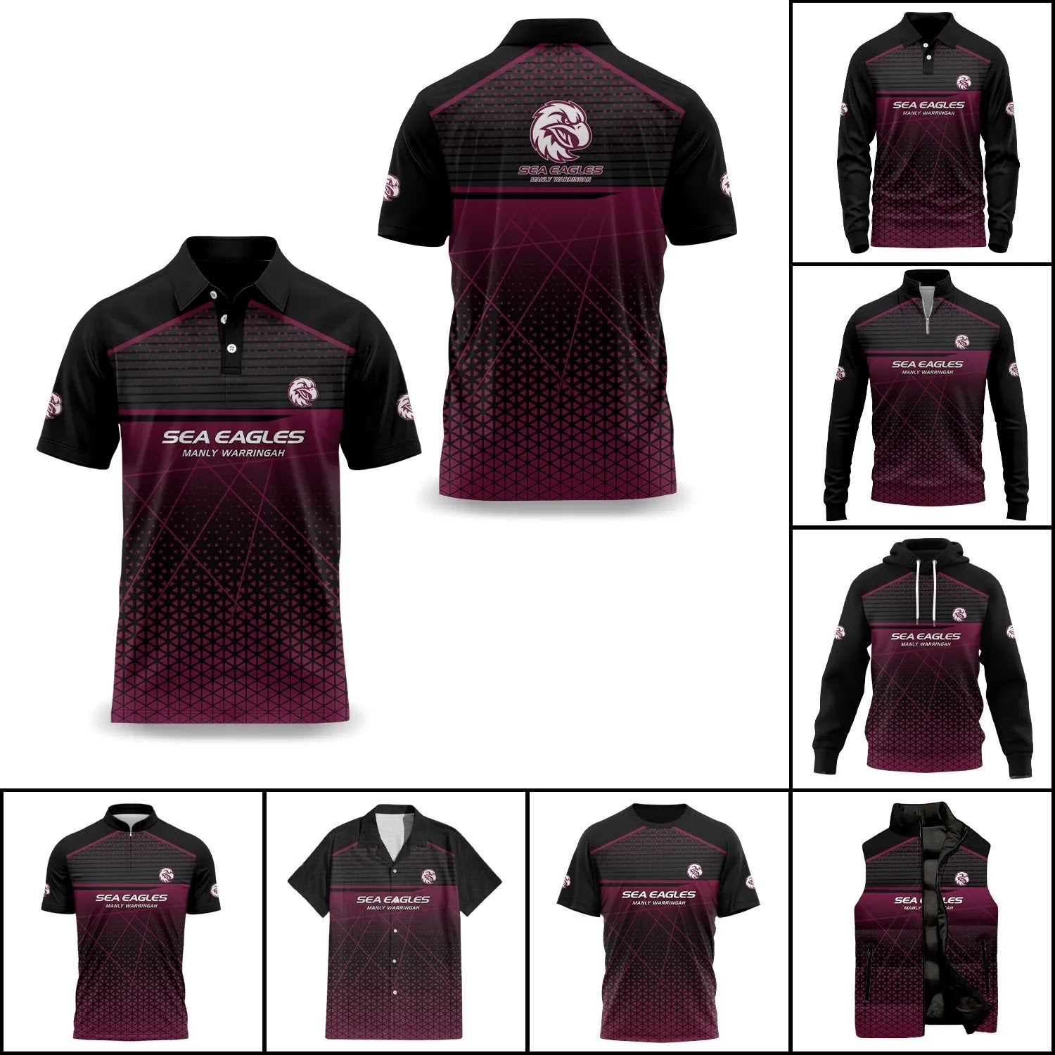 Manly Warringah Sea Eagles Apparels SC047