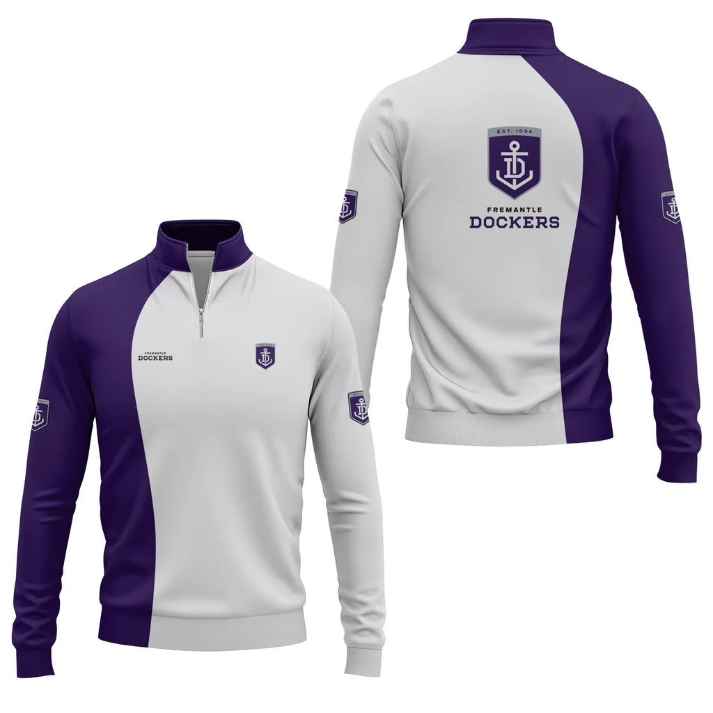 Fremantle Dockers Quarter-zip Pullover SC055