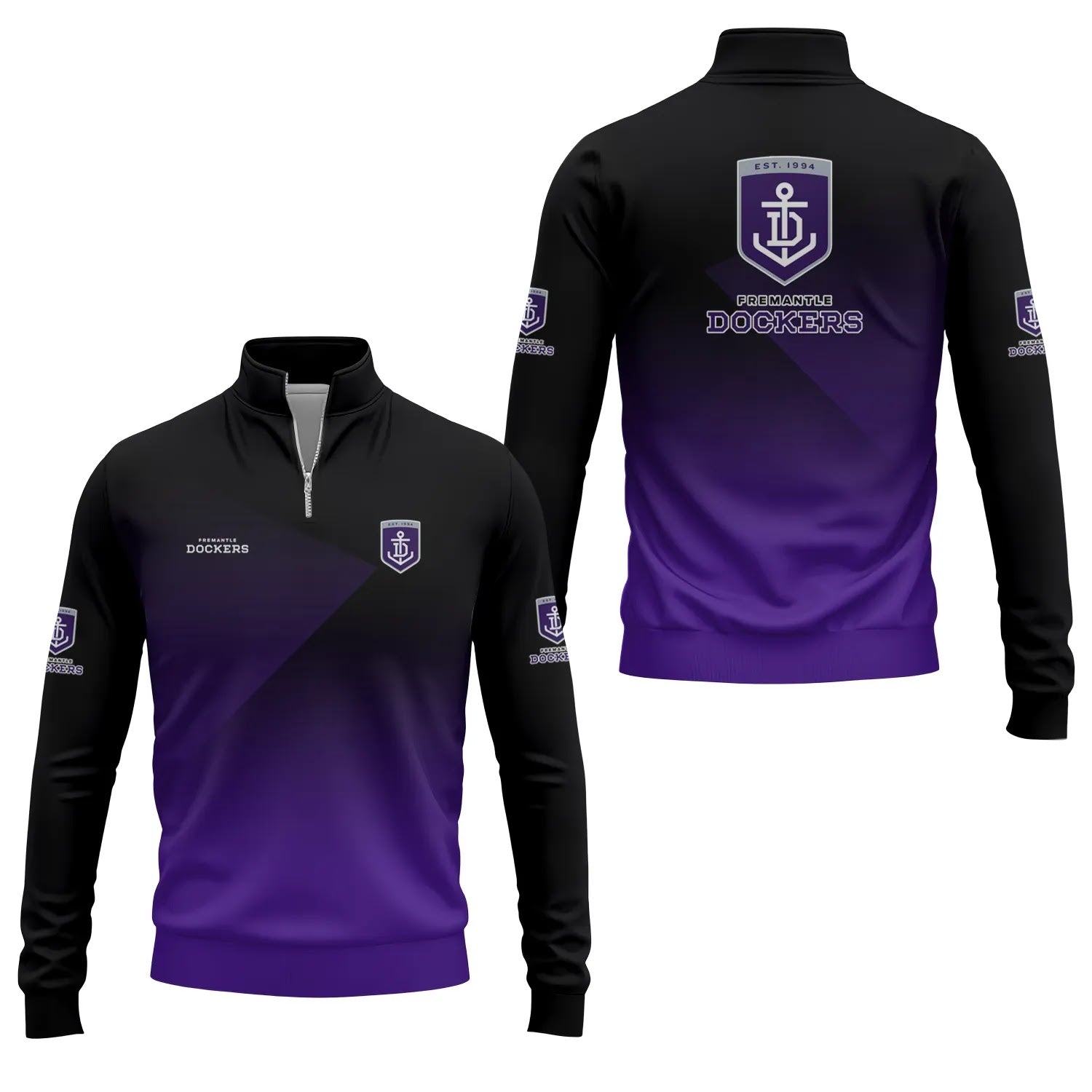 Fremantle Dockers Quarter-zip Pullover SC012