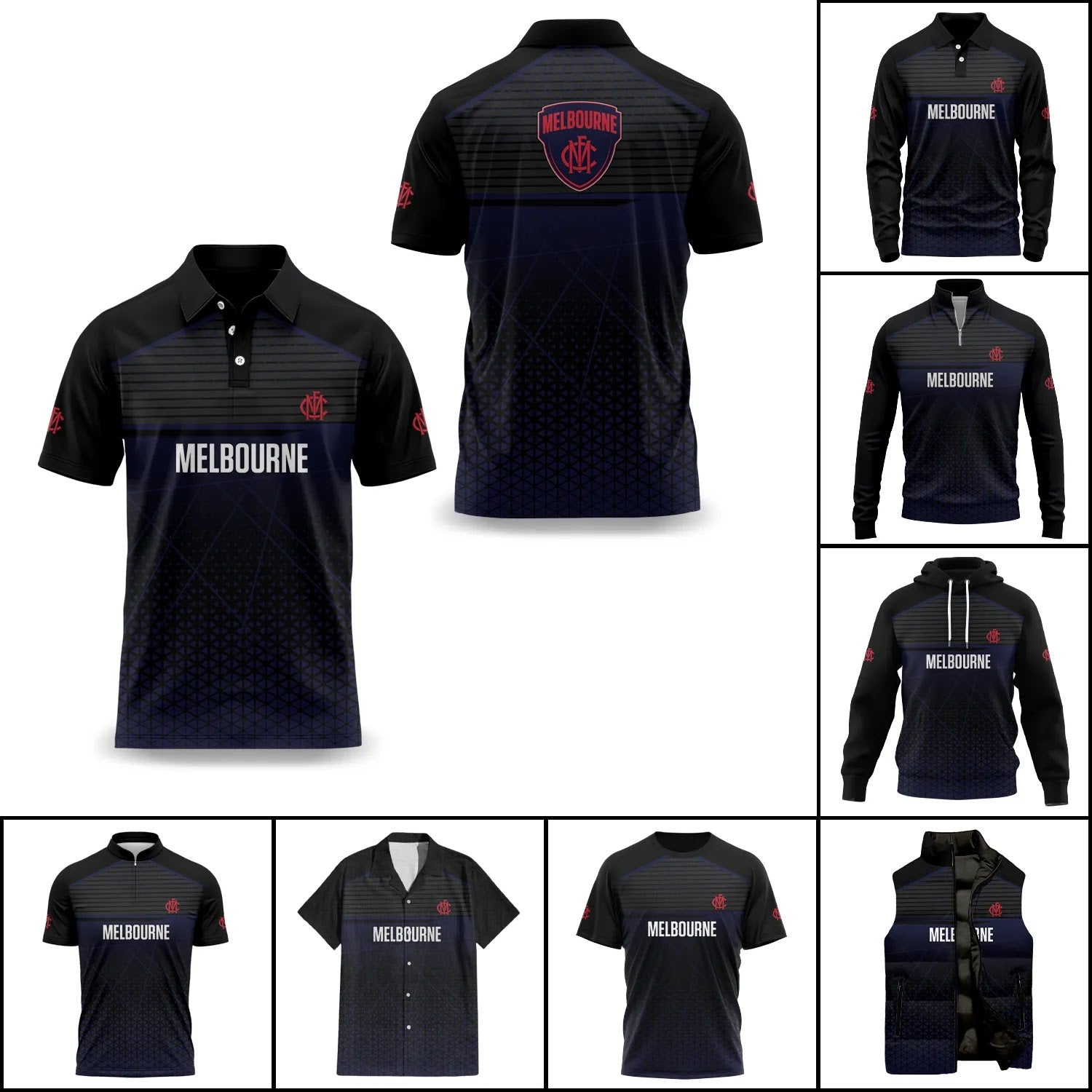 Melbourne Demons Apparels SC047