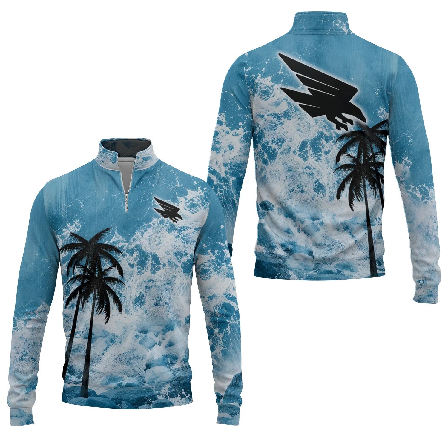 Adelaide Crows Quarter-zip Pullover SHW052