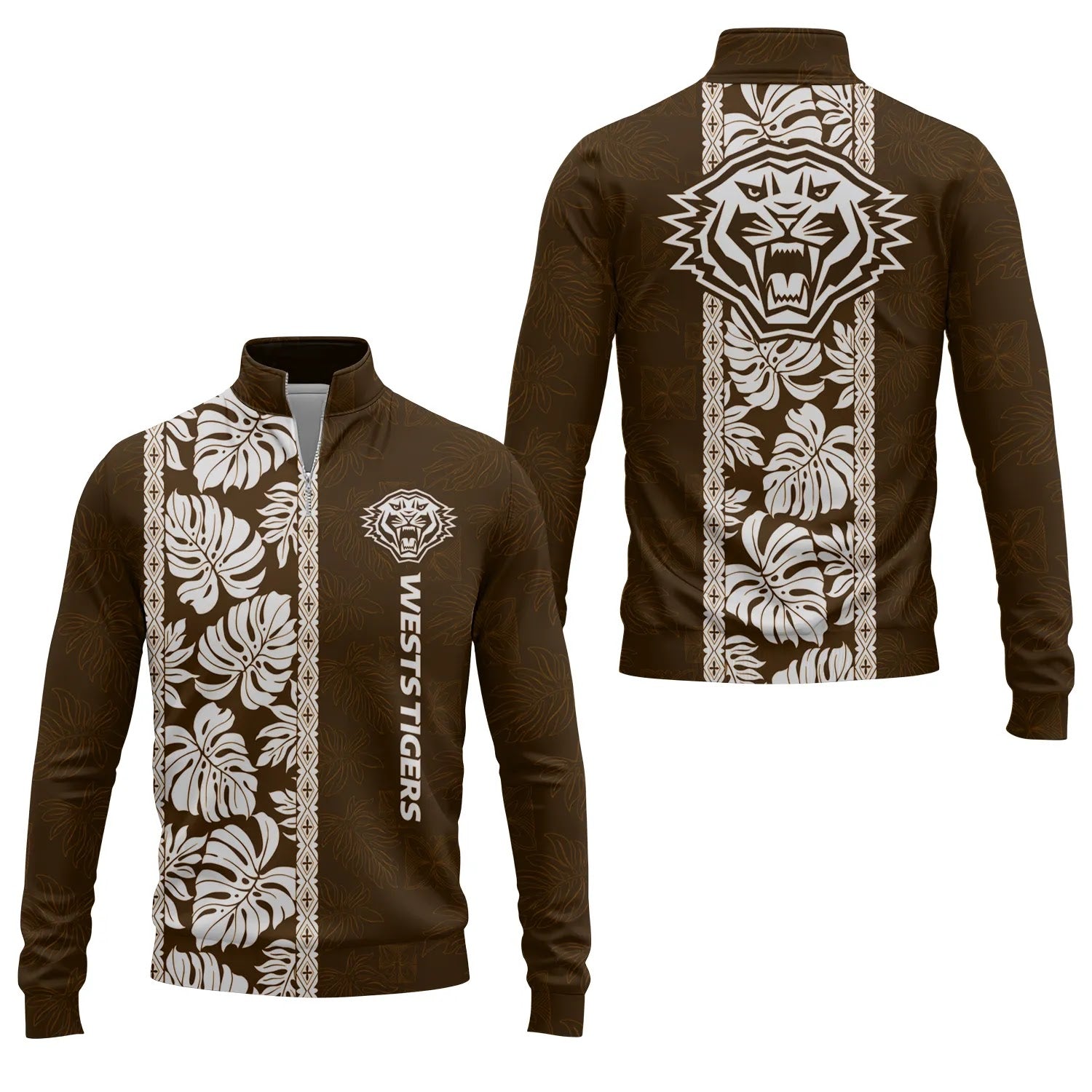 Wests Tigers Quarter-zip Pullover SHW046