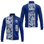 North Melbourne Kangaroos Quarter-zip Pullover SHW046