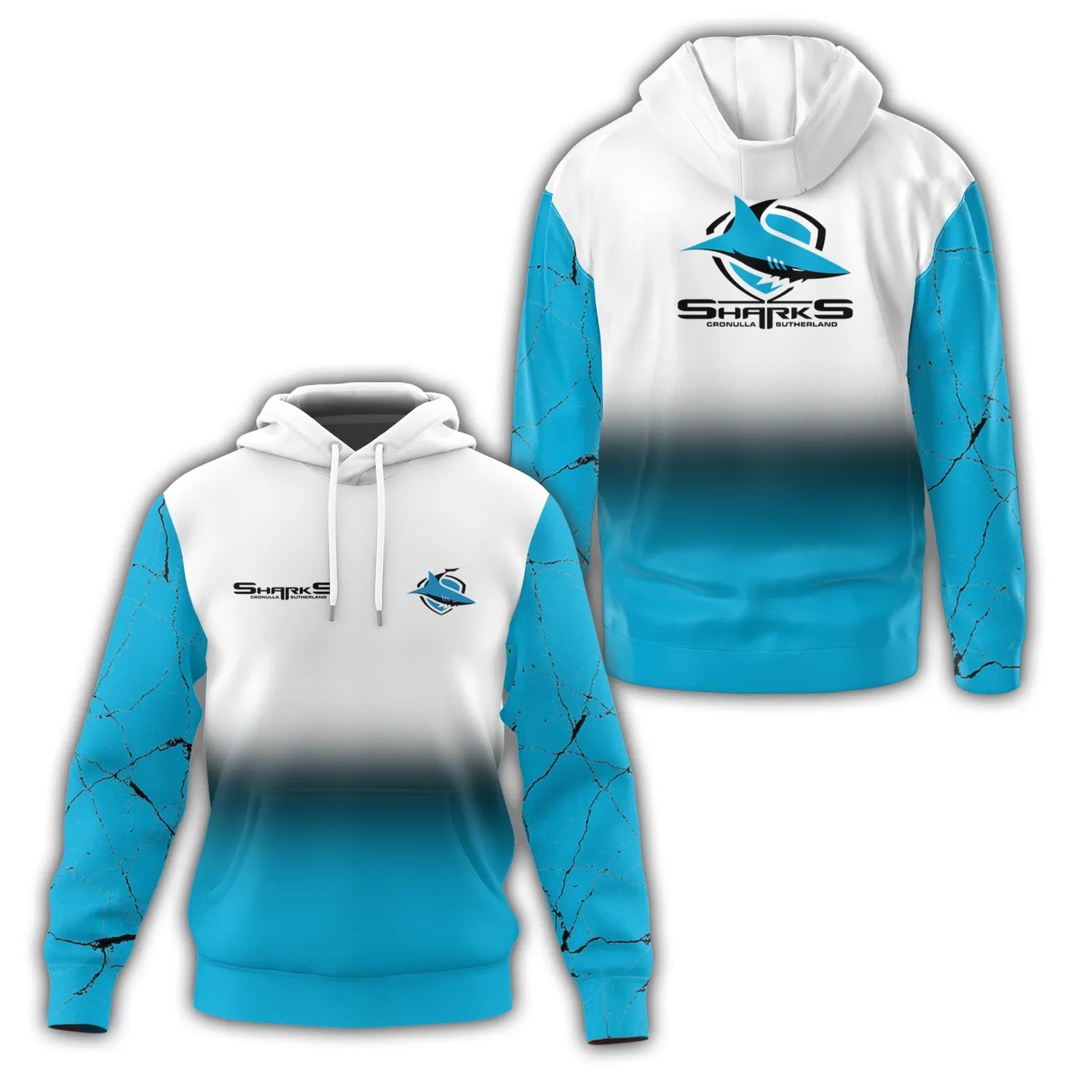 Cronulla-Sutherland Sharks Hoodie SC120