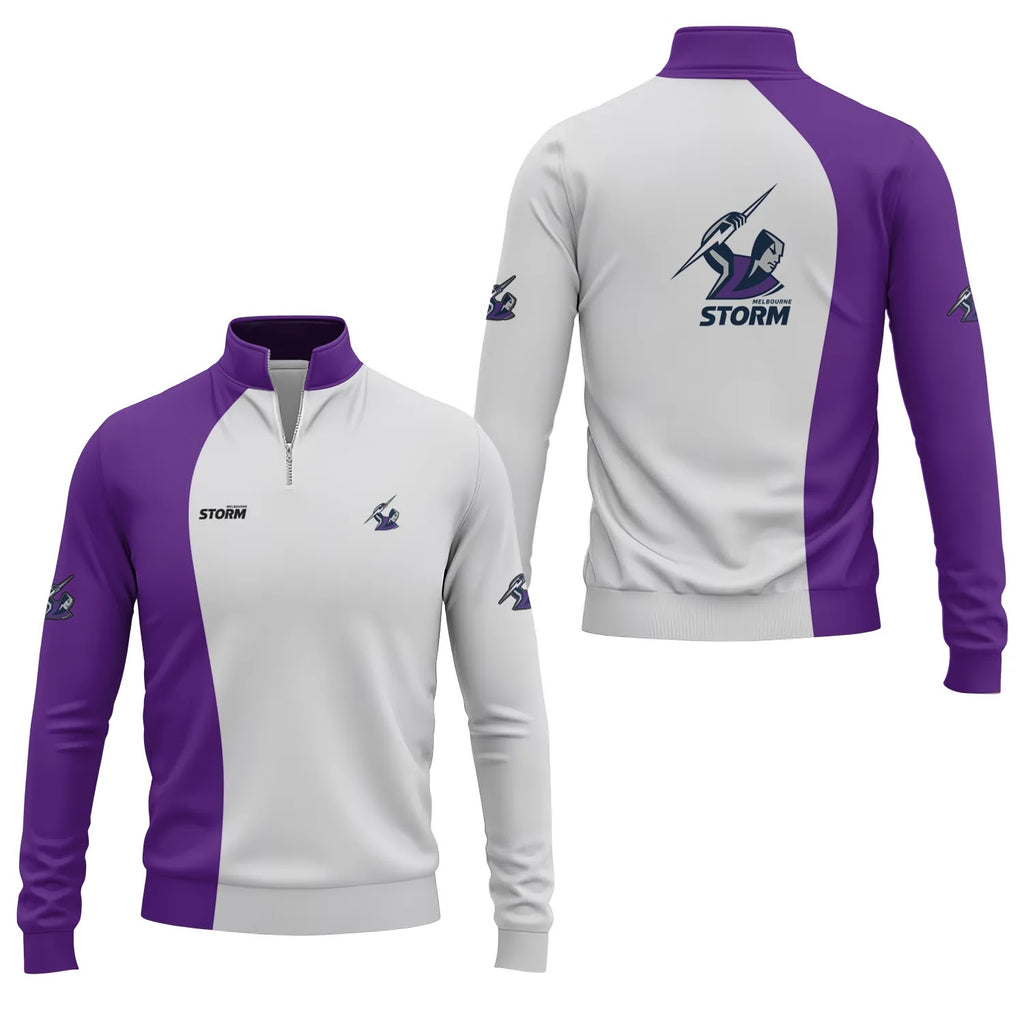Melbourne Storm Quarter-zip Pullover SC055