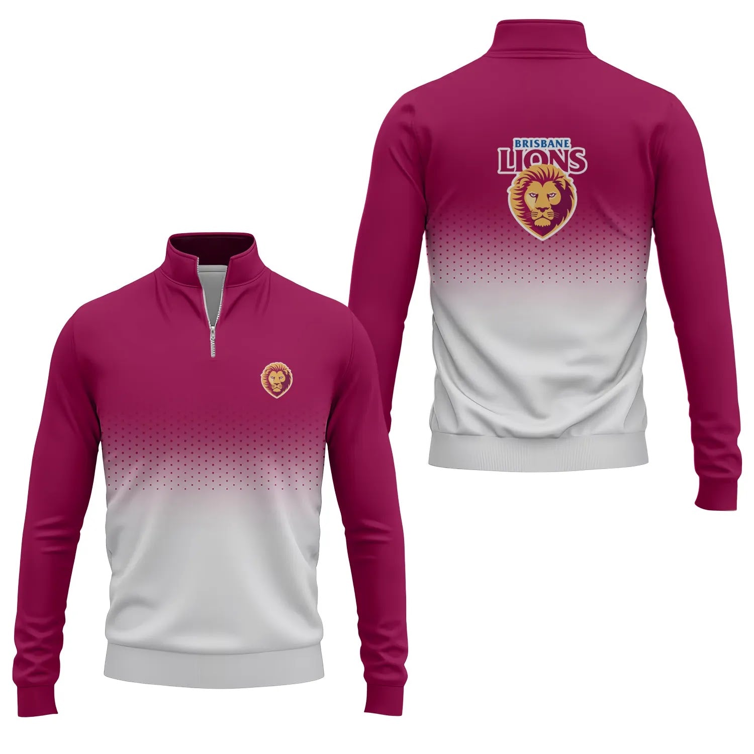 Brisbane Lions Quarter-zip Pullover SC094