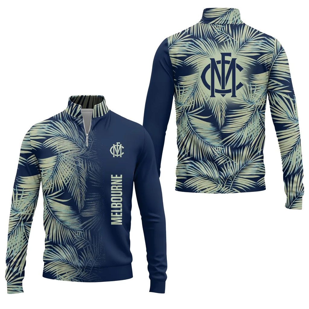Melbourne Demons Quarter-zip Pullover SHW003