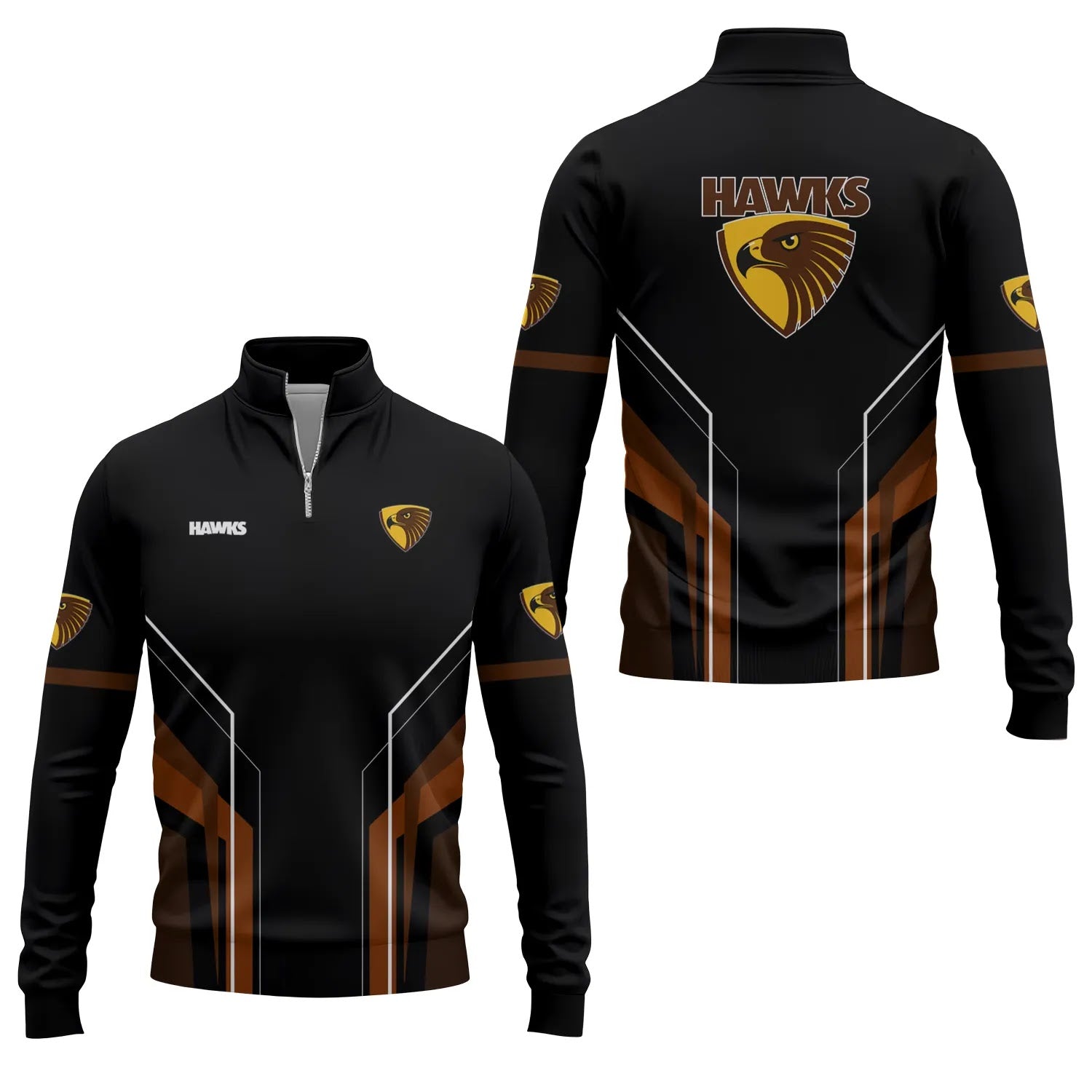 Hawthorn Hawks Quarter-zip Pullover SC023
