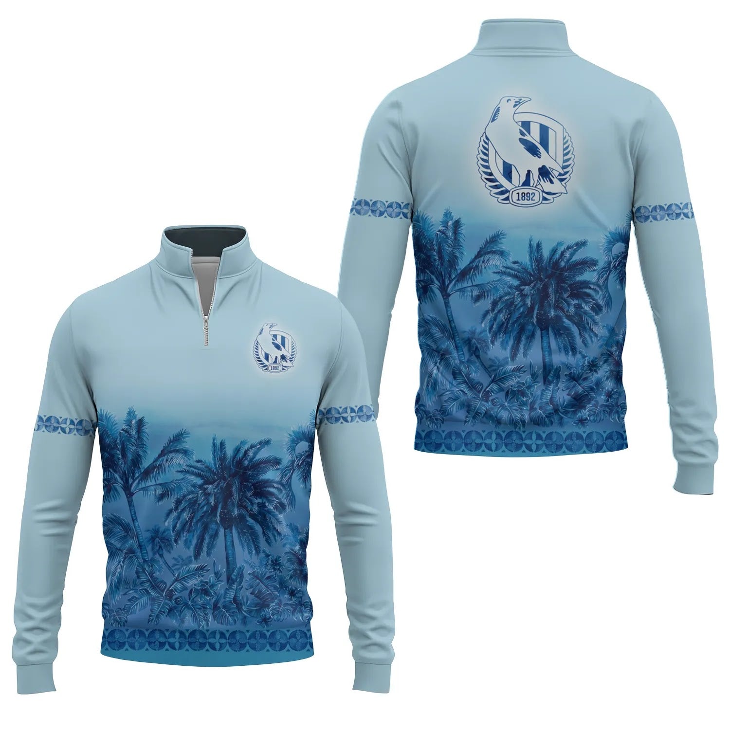 Collingwood Magpies Quarter-zip Pullover SHW001