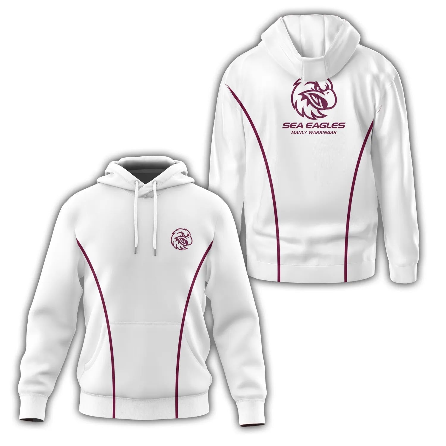 Manly Warringah Sea Eagles Hoodie SC025