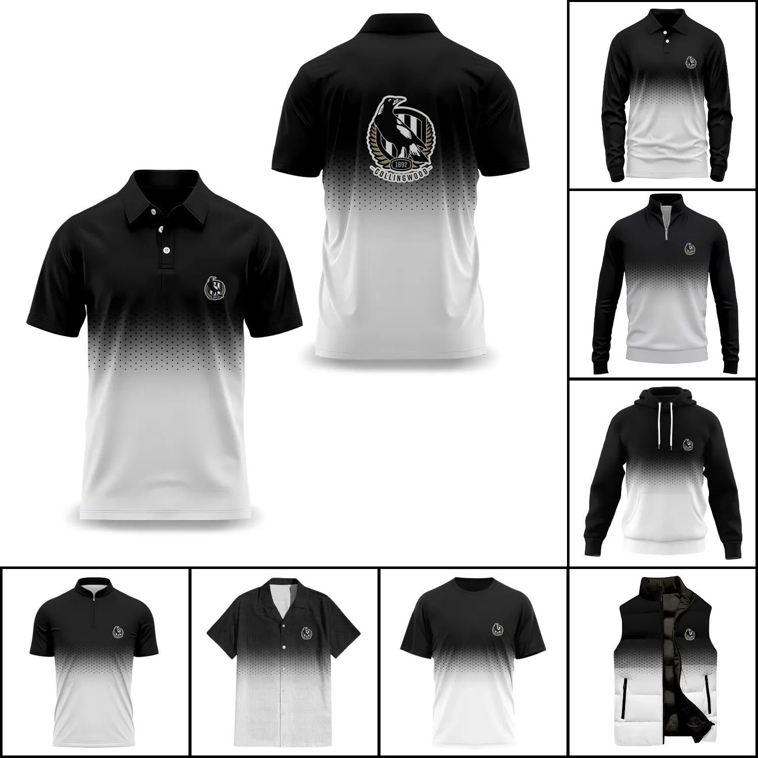 Collingwood Magpies Apparels SC094
