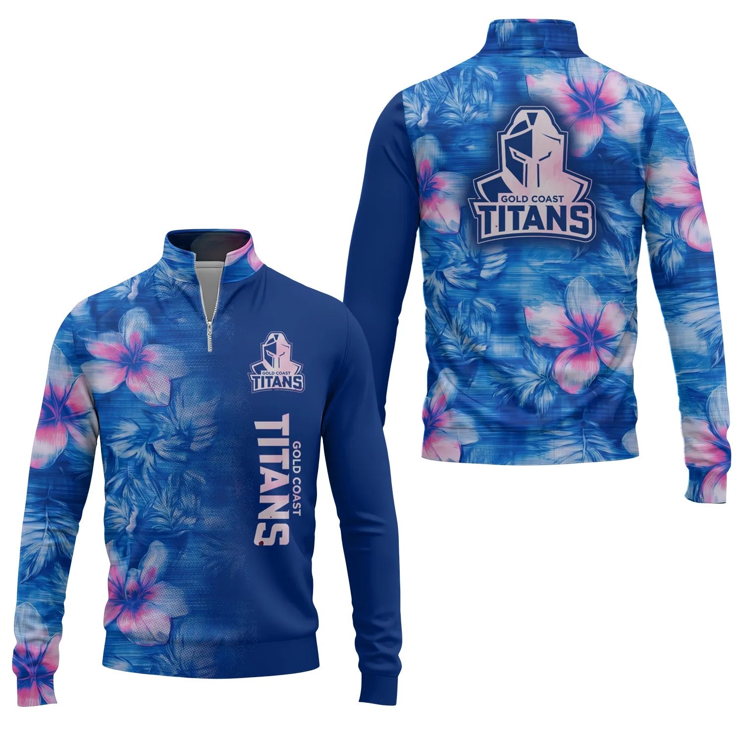 Gold Coast Titans Quarter-zip Pullover SHW057