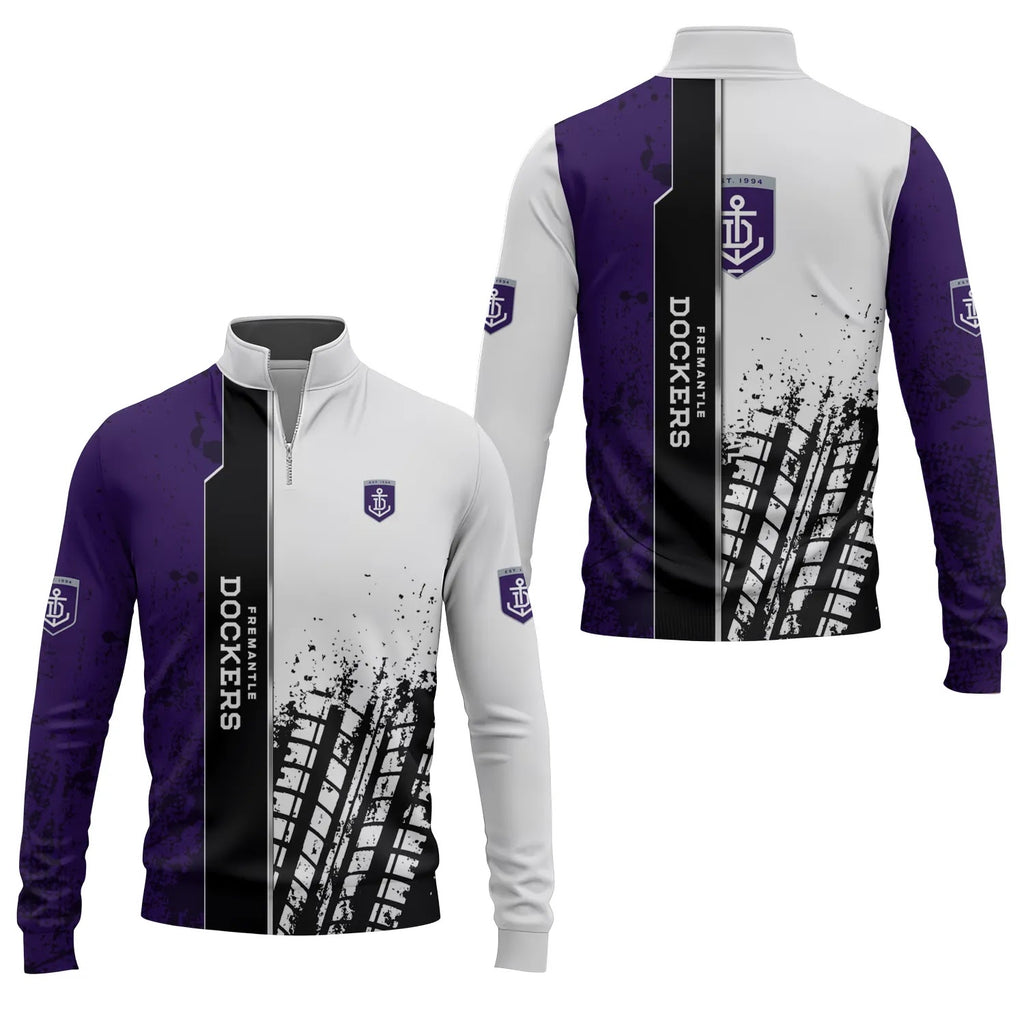 Fremantle Dockers Quarter-zip Pullover SC039
